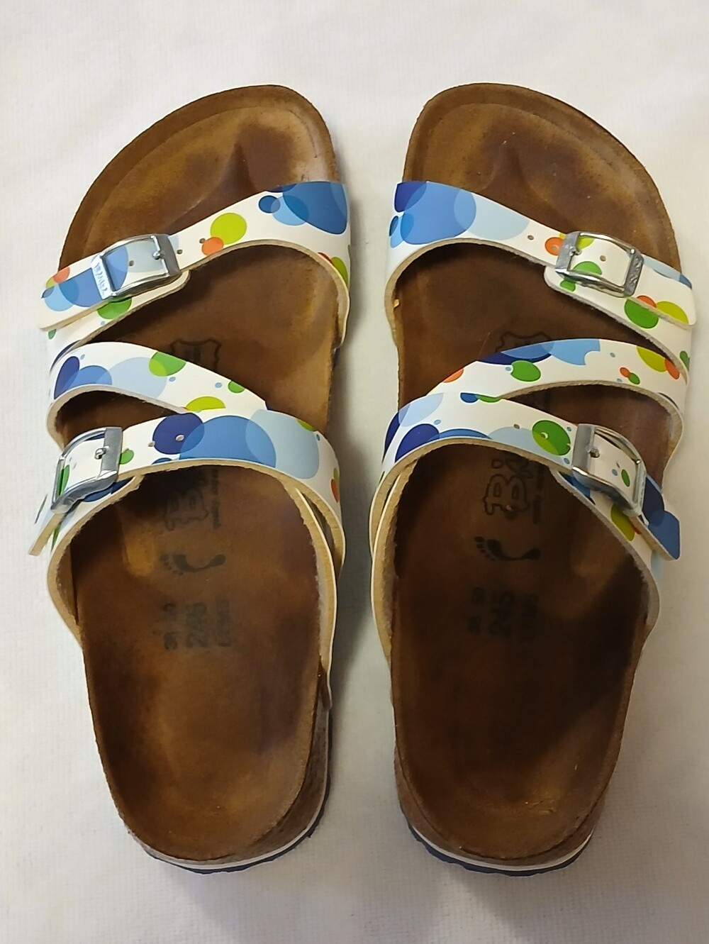 Birki's Salina Lucky Points Aqua EU38 Size 7